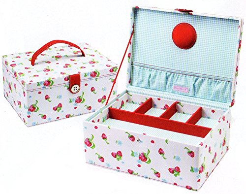 BUTTON IT Strawberries and Cream Large Strawber...