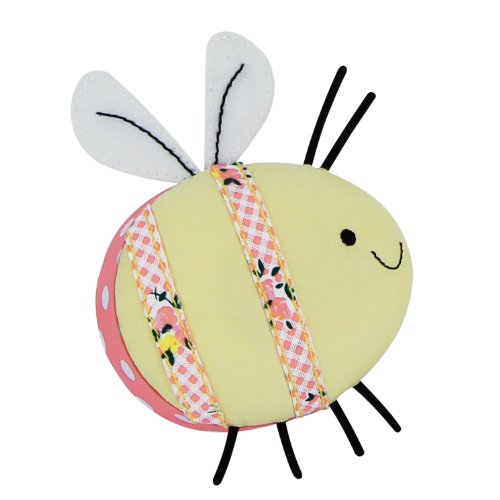 BUTTON IT Honey Pot Novelty Bumble Bee Pin Cush...