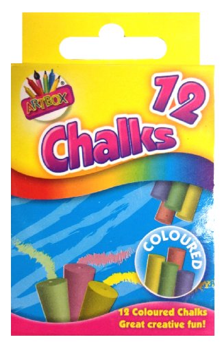 Artbox Pochette de 12 crayons craie de couleur