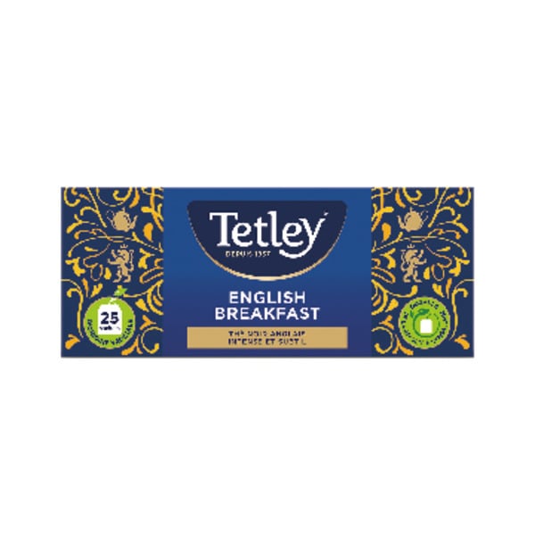  Thé Noir English Breakfast Tetley code EAN 5014328094011 