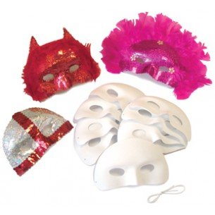 Lot de masques 2 flockfinish avec élastique, pa...