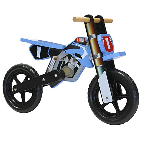 Draisienne en bois style moto - vélo d'équilibr...