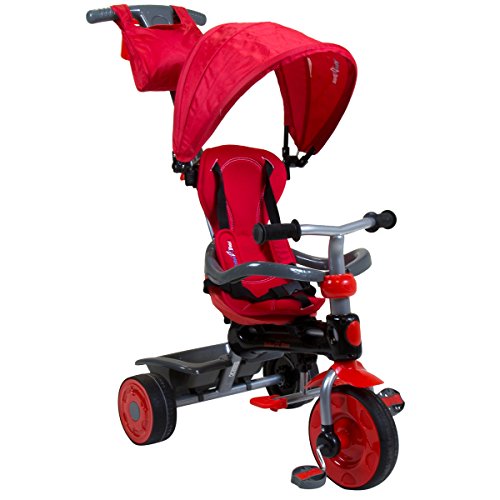 Tricycle 3 en 1 avec auvent - version de luxe -...