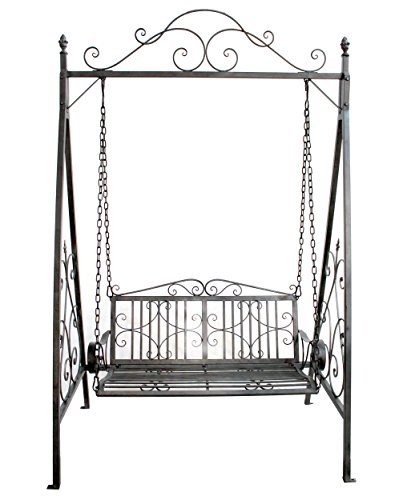 Bentley Garden Bentley garden - Balancelle de jardin/patio - fer forgé - gris code EAN 5014555070048 