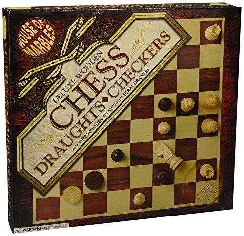 JEU D'ECHECS ET DE DAMES DELUXE (VERSION ANGLAI...