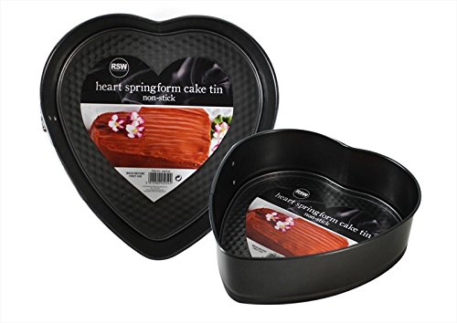 Royle Cute Moule à gâteau en forme de coeur en étain anti-adhésif avec bords 5015302452568 (5015302452568)