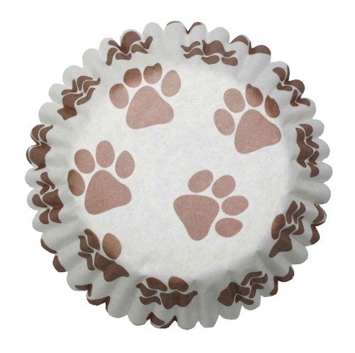 Paw Print Cupcake Cases