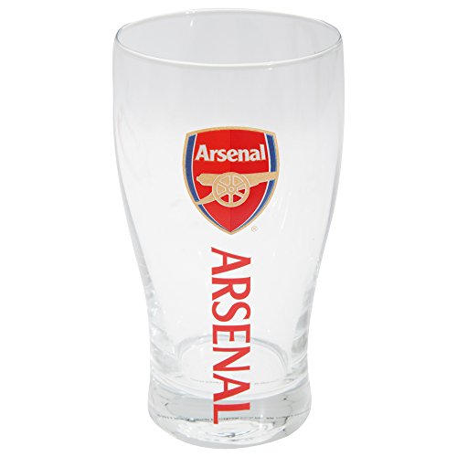 Arsenal ARSENAL FC crête et logo pinte verre officiel code EAN 5015860174117 