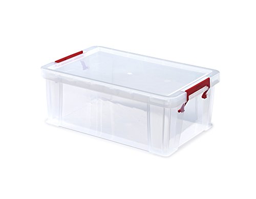 Whitefurze 10 en plastique l allstore, lot de 3, rouge transparent avec code EAN 5016447013270 