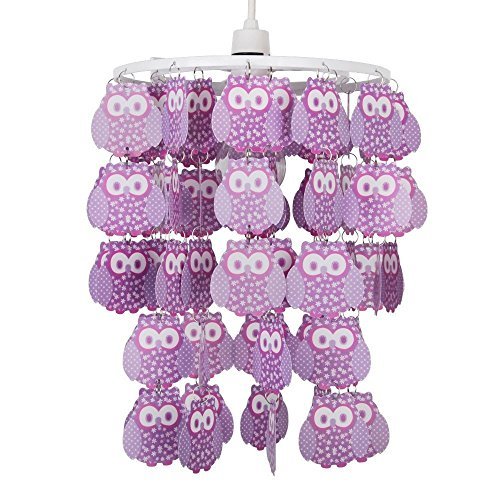 Abat Jour pour Suspension Moderne. Hiboux de co...