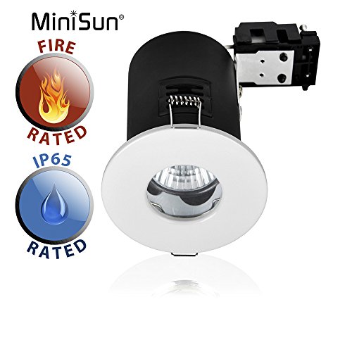 Spot encastrable, gu10, dôme. ip65 et résistant...