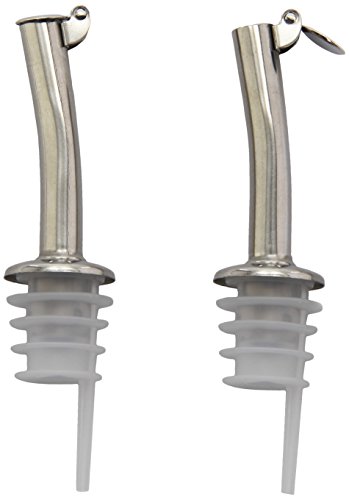 Faringdon - bouchon verseur huile, acier, set de 2