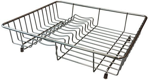 Egouttoir inox - 36.5 x 32 x 9.6cm