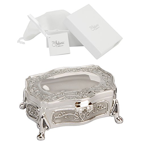 Art Nouveau Coffret à bijoux plaqué argent