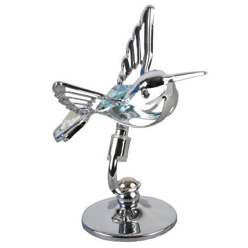 Crystocraft Bibelot oiseau-mouche décoratif avec éléments en cristal de swarovski 5017224273634 (5017224273634)