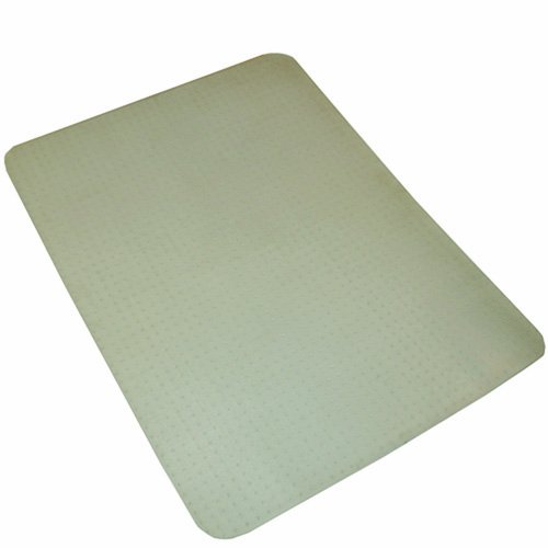 Tapis sous chaise protège-sol en vinyle rectang...