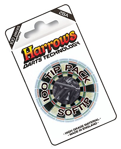 Harrows - boîte de 100 pointes - 2ba - longues - noires code EAN 5017626002016 