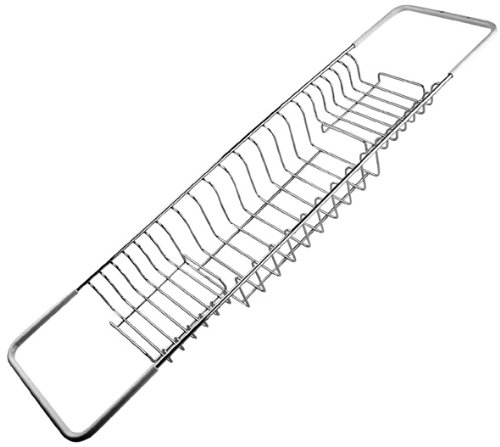 Pont de bain extensible chrome