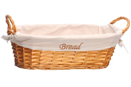 Corbeille à pain osier doublure naturelle