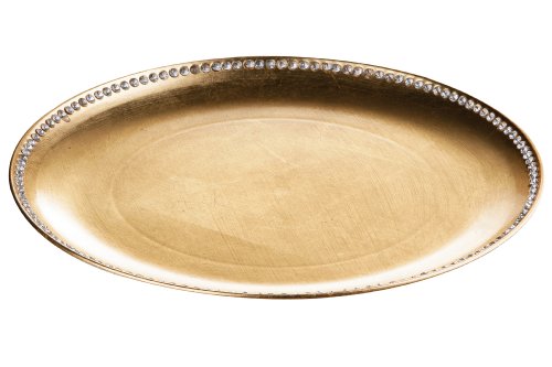 1403750 plat de service décoratif avec des diam...