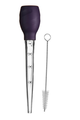 Premier Zing Poire à sauce Silicone Violet