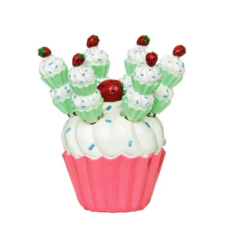 0722245 cupcake set de 6 couteaux à beurre