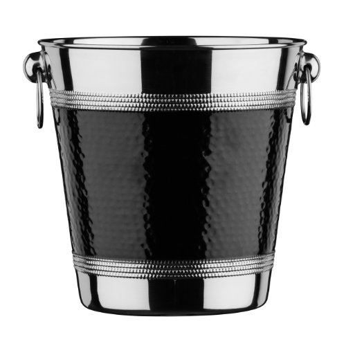 0507784 seau de champagne/vin avec bande en aci...