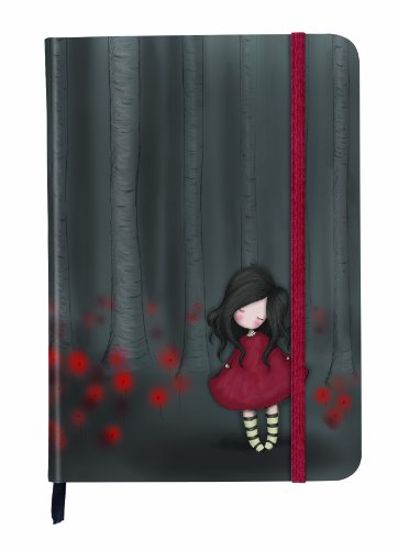 Santoro Gorjuss carnet couverture rigide poppy wood (import royaume uni) code EAN 5018997401965 