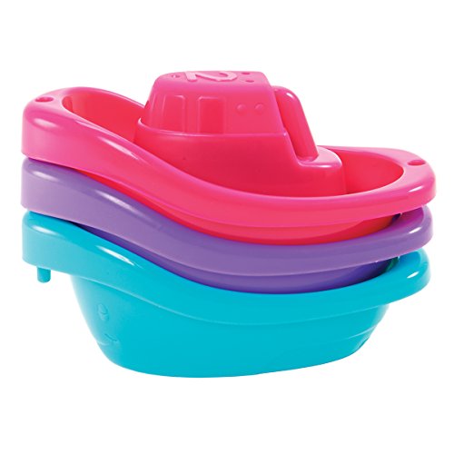 munchkin Train de Petits Bateaux Multicolore