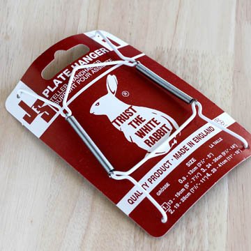 Fixation murale pour accrocher assiette de 13 à...