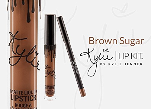 Kylie Matte Liquid Lipstick & Lip Liner - Brown...