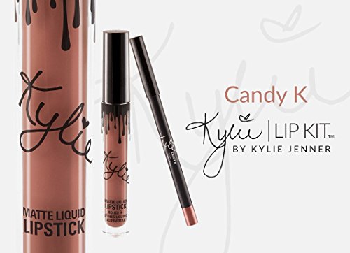 Kylie Matte Liquid Lipstick & Lip Liner - Candy K