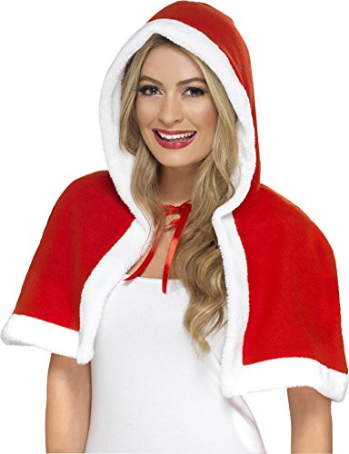 Smiffys  -  SM39847  -  Mini Cape Mère Noel -  ...