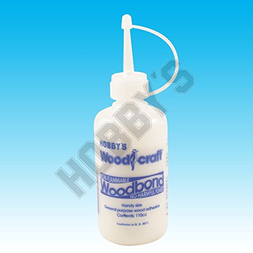 Hobbys Woodbond Adhésif: Woodcraft Non-Inflammable PVA Colle de 110ml Hobby code EAN 5021305901514 