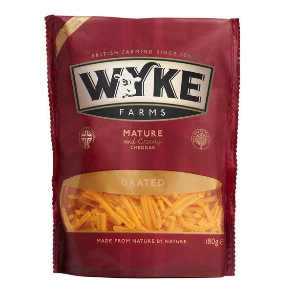 Cheddar râpé 5021427905650 WYKE FARMS
