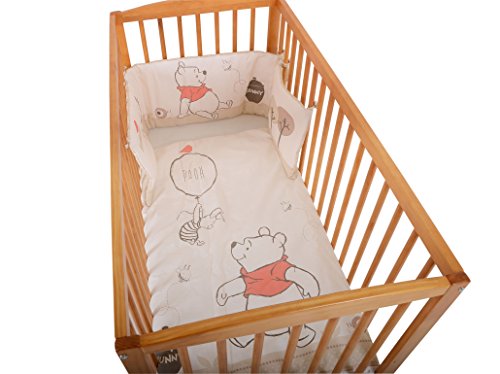 Parure de lit pour bébé motif winnie l'ourson b...