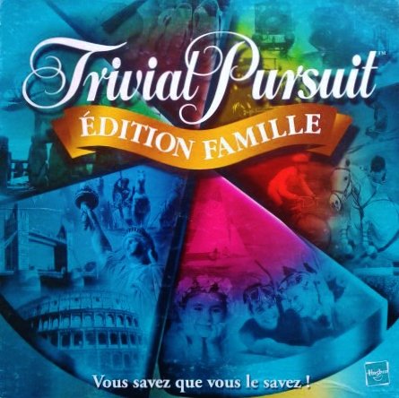 - jeu de société - trivial pursuit famille