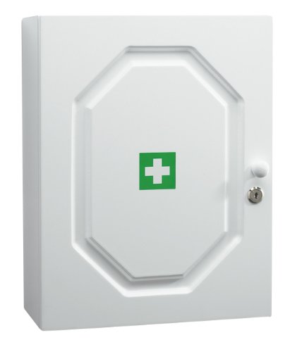 Showerdrape Blanc à pharmacie murale verrouillable meuble de salle de bain Par Showerdrape 5023653015783 (5023653015783)