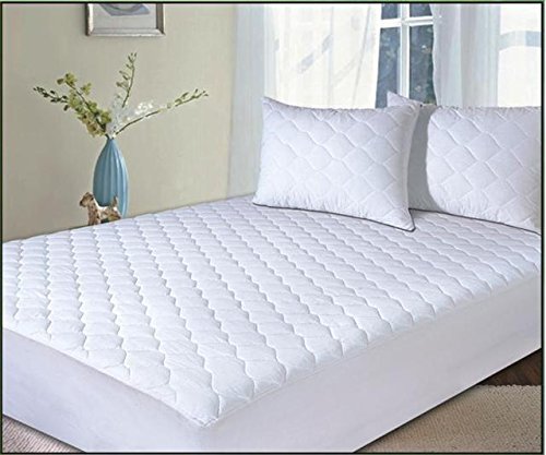Classic Linen Classique lin en polycoton matelassé Extra Profond (33 cm) Protection de matelas Super King Size (180cmx200 cm) 5023695003953 (5023695003953)