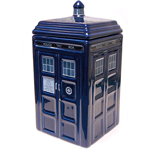 Doctor who - dr. who tardis porcelaine cookie jar