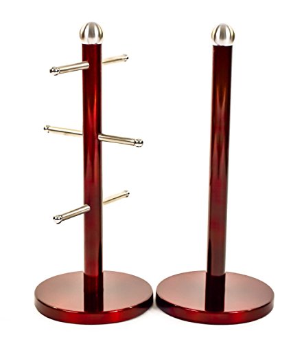 Support pour rouleau papier cuisine tasses à th...