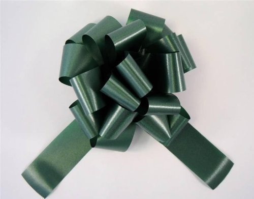 30 Ruban de fleuriste Vert foncé-nœuds en Satin...