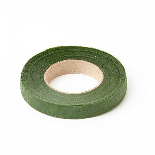 Moss Green Stem Tape 90 feet x 13mm. Stem - Tex...