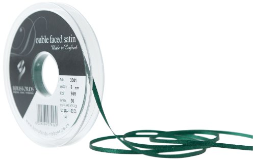 Ruban de satin double-face en polyester 3 mm, v...