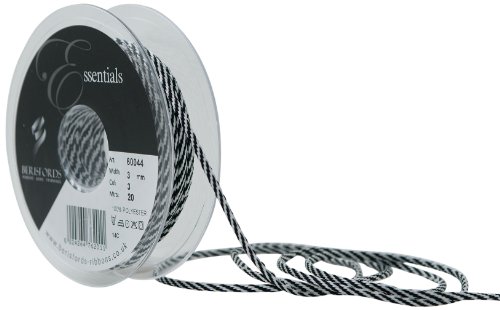 Berisfords Ficelle de boulanger 3 mm, noir code EAN 5024264762011 