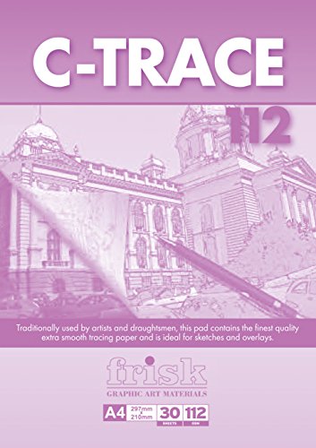 C-trace bloc de 30 feuilles de papier calque tr...