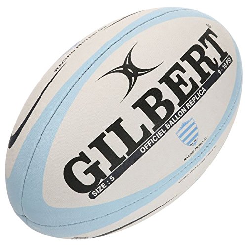 GILBERT Ballon de Rugby Supporter Racing Metro T5