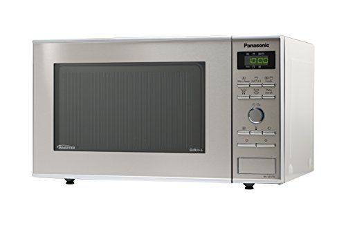 Nn-gd371sepg four à micro-ondes pose libre acie...