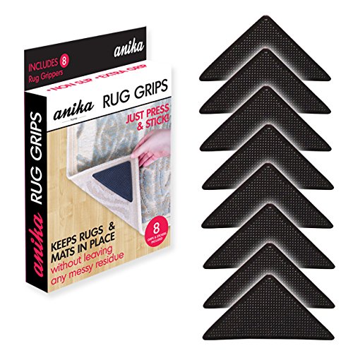 Lot de 8-anti-dérapant pour tapis auto-adhésif-...