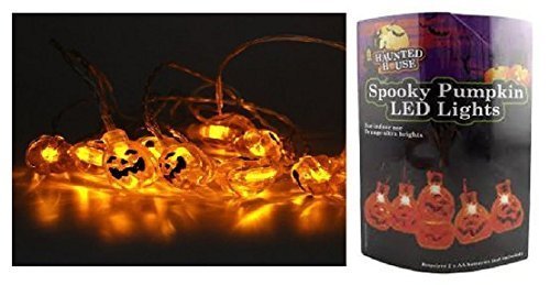 PMS 10, fantôme Halloween citrouille à LED Guirlande Lumineuse code EAN 5025572035361 